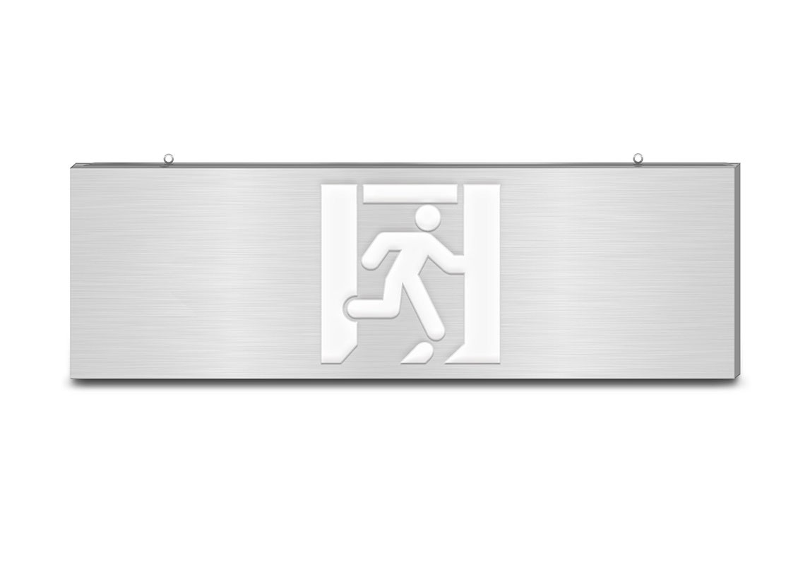 800大型款-双面疏散出口消防应急标志灯  | ZS-BLJC-2OE Ⅲ 3W-J853 |  吊挂