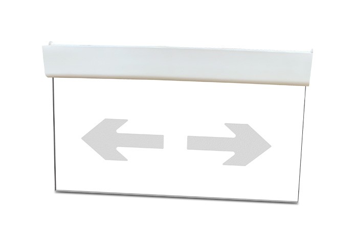 消防应急疏散标志灯具双向（水晶吊牌） | ZS-BZ-ACJ(E1Ⅱ)-02S