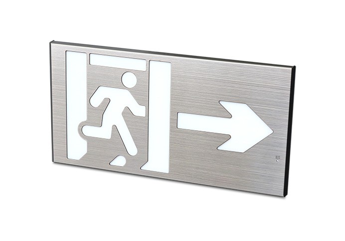 消防应急疏散标志灯具-中型单面右向  ZS-BZ-ACJ(E1Ⅱ)-01