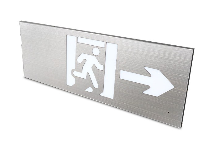 消防应急疏散标志灯具—大型单面右向  ZS-BZ-ACJ(E1 III)-01