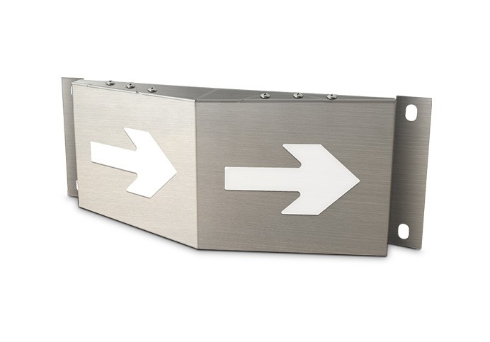 消防应急疏散标志灯具（B型）三角灯—右向  ZS-BZ-BCJ(E1 I)-D01SJ