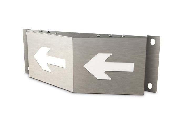 消防应急疏散标志灯具（B型）三角灯—左向  ZS-BZ-BCJ(E1 I)-D01SJ